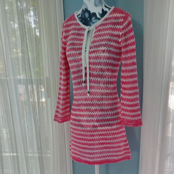 Tommy Bahama Sweaters - Tommy Bahama Summer Linen Cotton Blend Sweater Knit Dress, XS